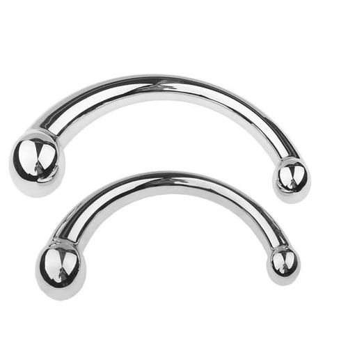 Anal Hooks Anal Steel 5858 Stainless Ended Double Elegant Hook 0117